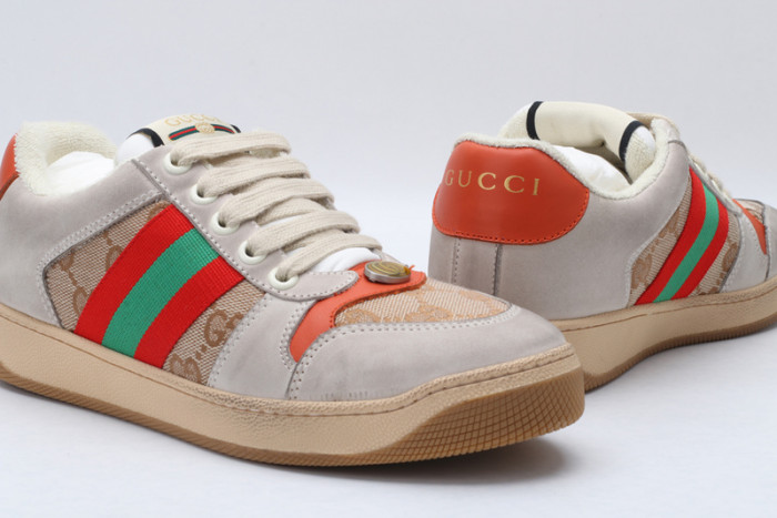 G*u*i ace embroidered low-top sneaker