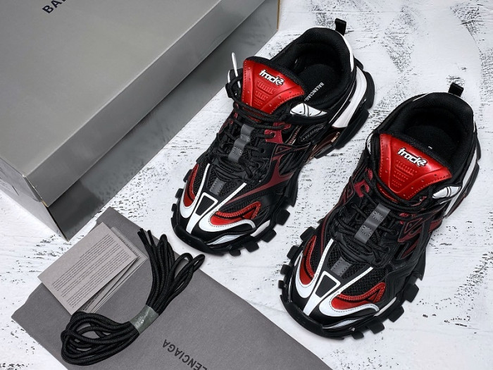 blcg sneaker tess.s.gomma white-red -black  570391 w2gn3 6000