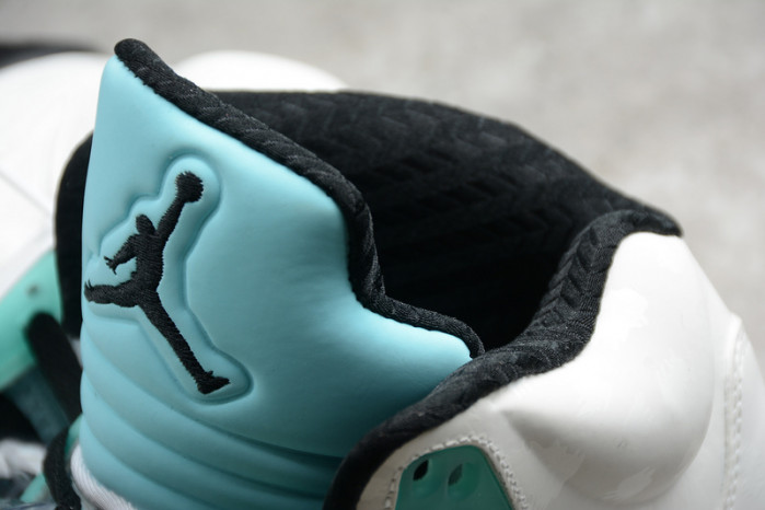 air jordan 5 retro island green  cn2932-100