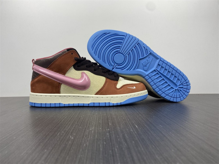 social status x dunk mid 