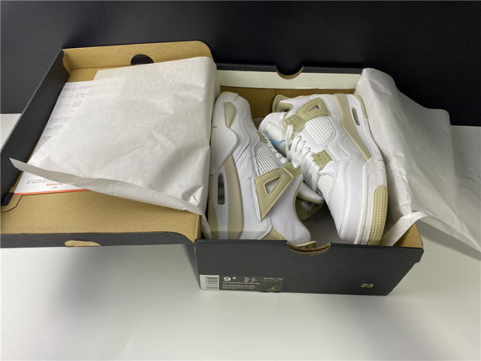 air jordan 4 retro sand 2017 (gs) 487724-118