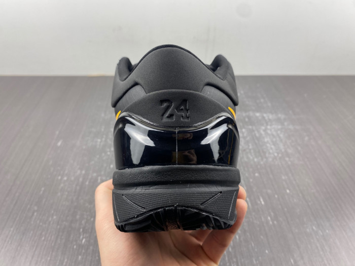 nike kobe 4 protro black university gold fq3544-001