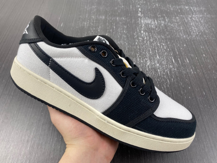 air jordan 1 ko low "black/white" dx4981-100