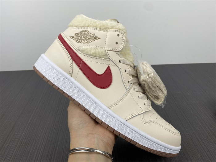 air jordan 1 mid gs "fleece" do2207-264