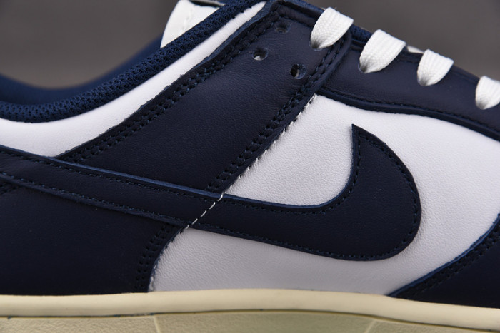 nike dunk low vintage navy dd1503-115