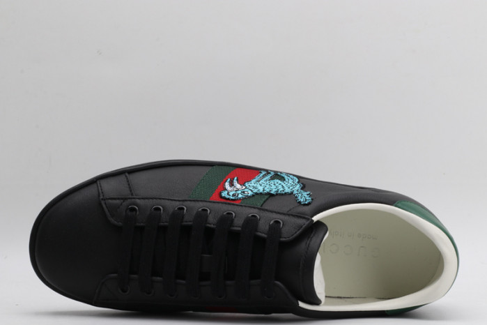 G*u*i ace embroidered low-top sneaker