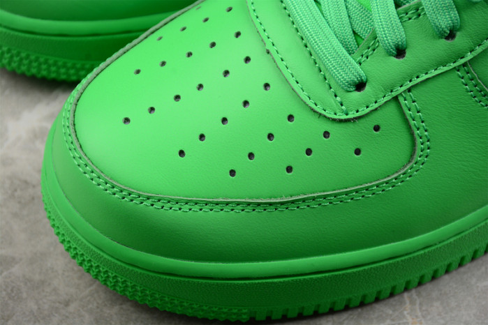 ofw x nike air force 1 low light green spark dx1419-300