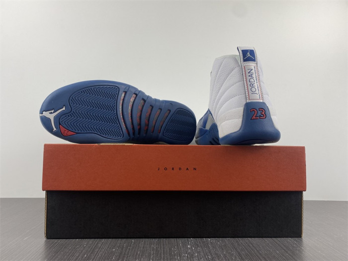 jordan 12 retro french blue  - 130690-113