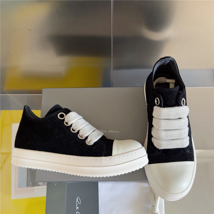 rick 0wens sneakers（made of cloth）