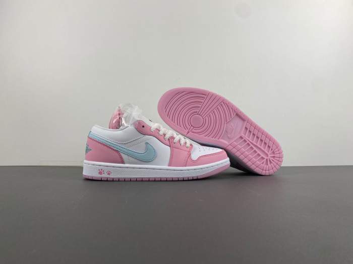 air jordan 1 low "paw print" hm3706-141