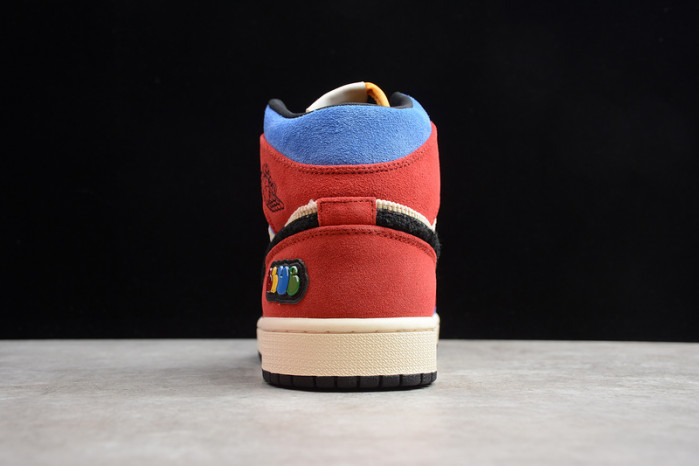 jordan 1 mid se fearless blue the great  cu2805-100