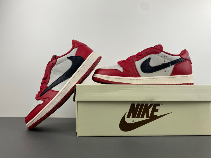 travis scott jordan 1 low ‘chicago’ custom