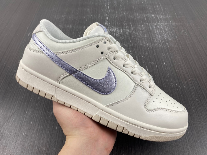 nike dunk low ess sail oxygen purple dx5930-100