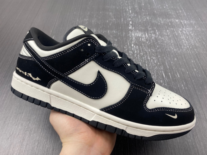 nike dunk low batman black white fc1688