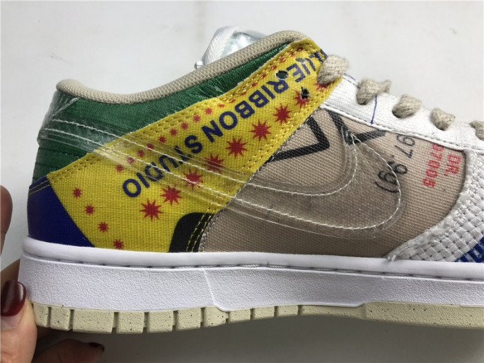 nike dunk low sp city market da6125-900